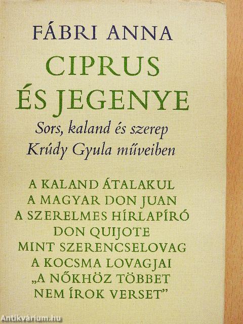 Ciprus és jegenye