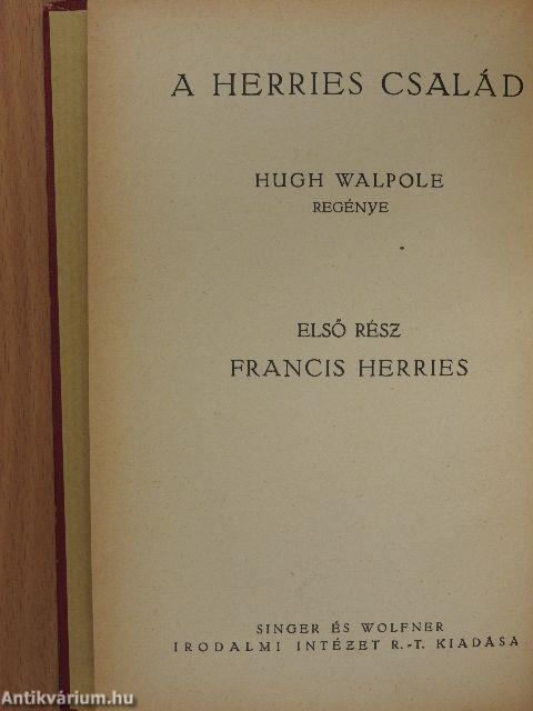 A Herries család I-VIII.