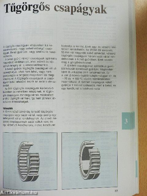 Gördülő- és csúszócsapágyak alapválasztéka