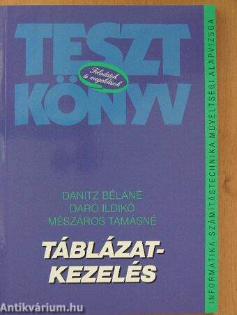 Táblázatkezelés