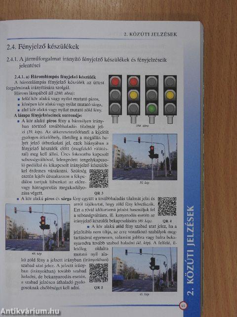 Interaktív KRESZ-könyv személygépkocsi-vezetők részére