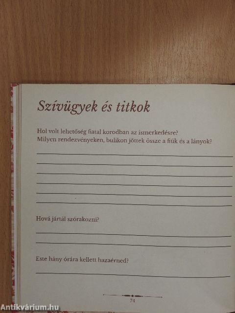 Mama, mesélj az életedről!