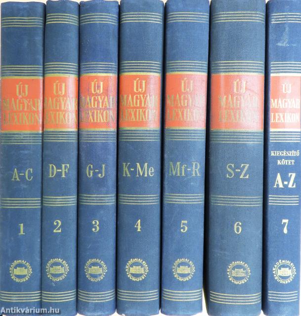 Új magyar lexikon 1-7.