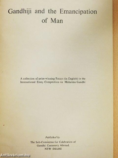Gandhiji and the Emancipation of Man