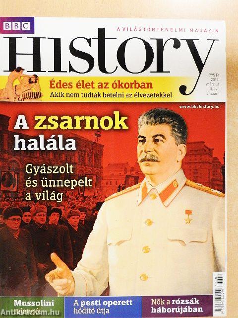 BBC History 2013. március