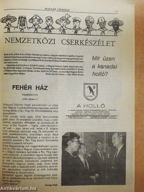 Magyar Cserkész 1989. október