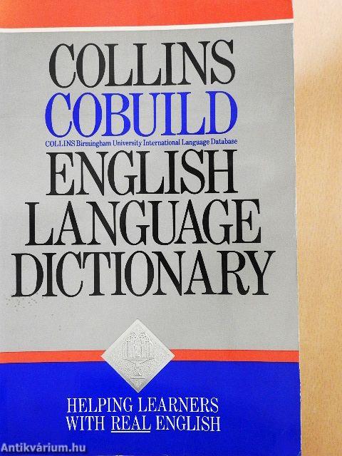 Collins Cobuild English Language Dictionary