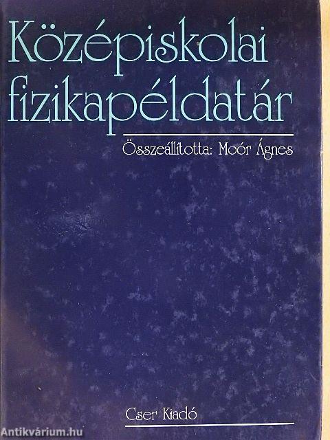 Középiskolai fizikapéldatár