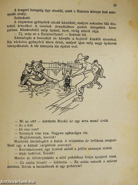 Mackó úr ujabb utazásai