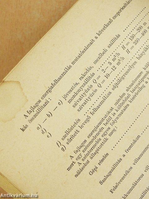 Bányavillamosságtan I.