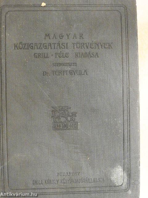 Földmivelésügy I.