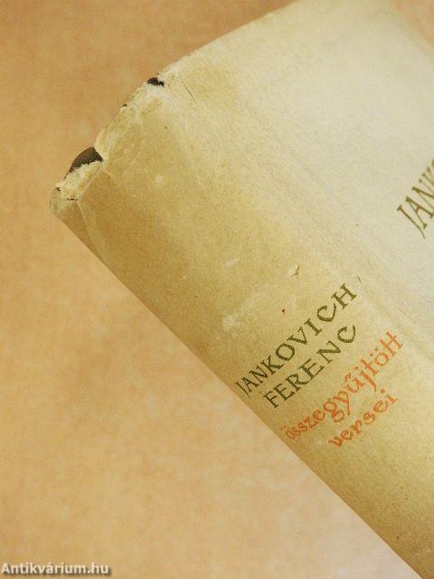 Jankovich Ferenc összegyűjtött versei