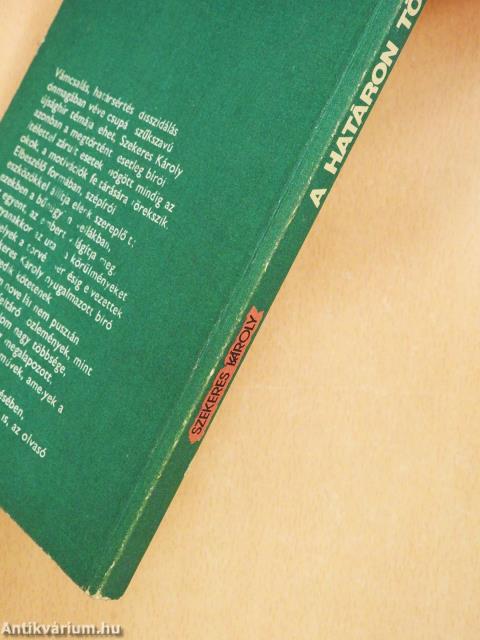 A határon történt (dedikált példány)