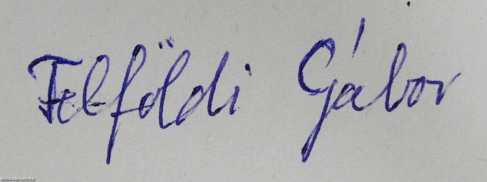 Családi körben (dedikált példány)