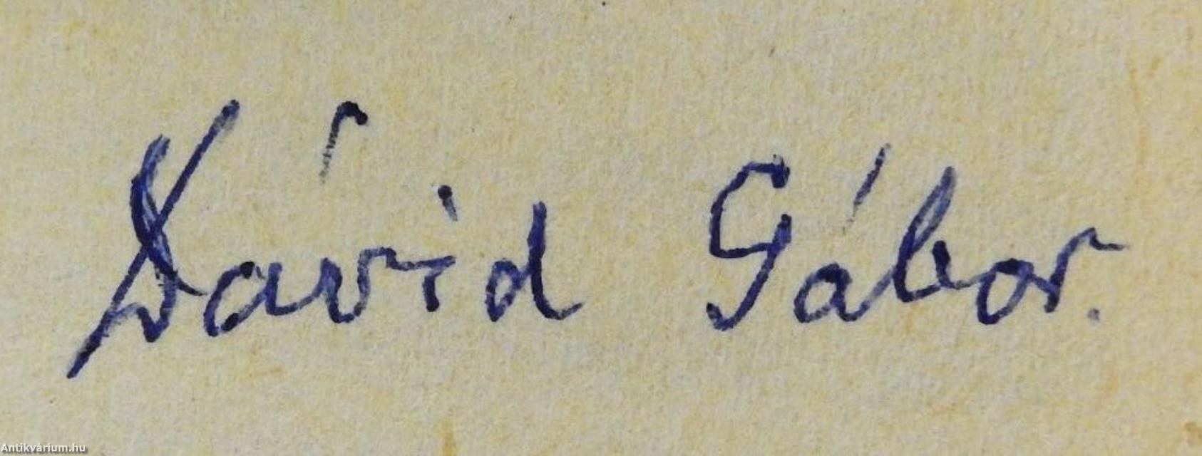 Allegra (dedikált példány)