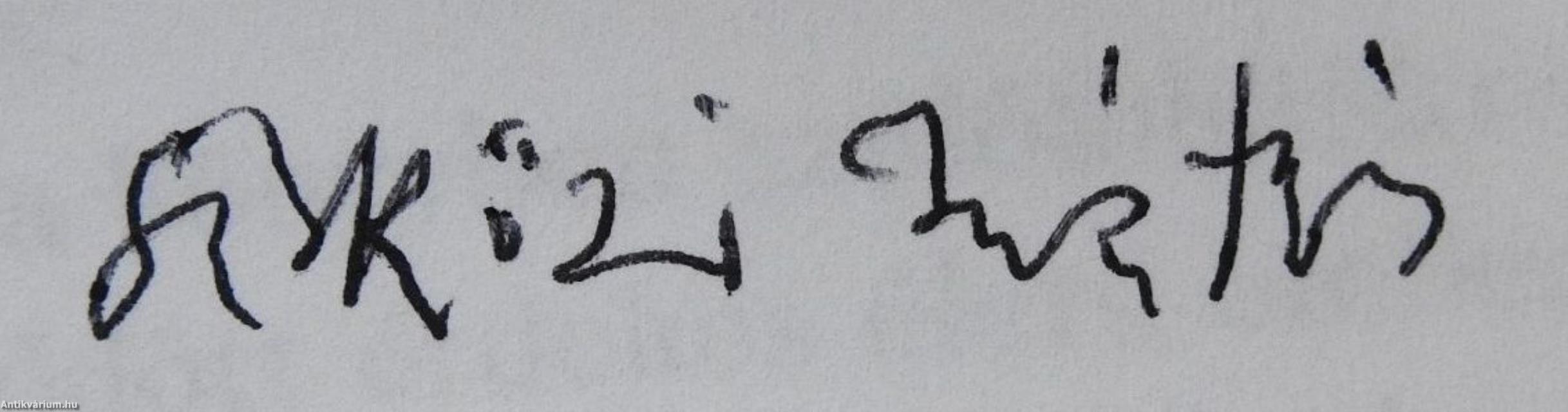 Micsoda életek (dedikált példány)