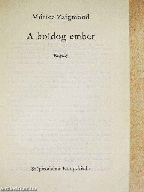 A boldog ember