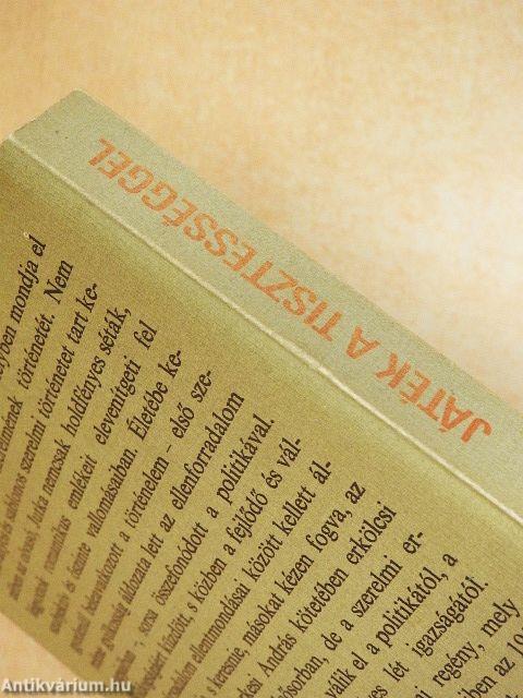 Játék a tisztességgel