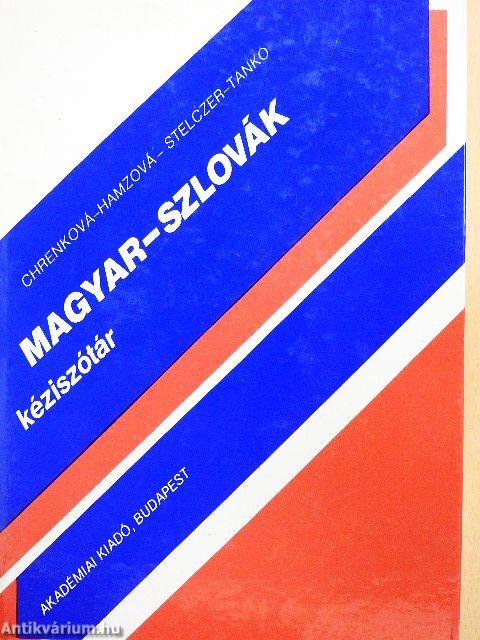 Magyar-szlovák kéziszótár