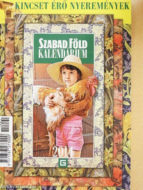 Szabad Föld kalendárium 2014.