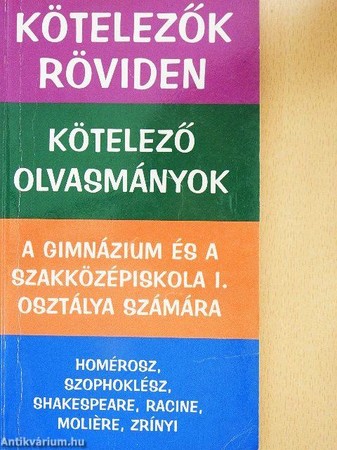 Kötelező olvasmányok