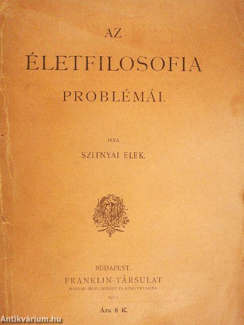 Az életfilosofia problémái
