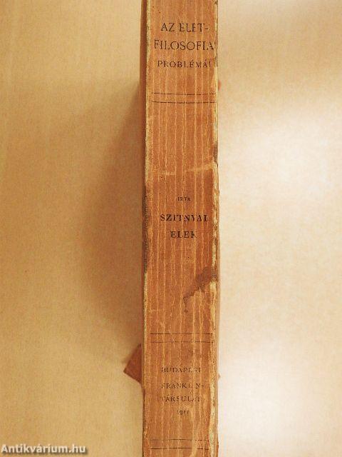 Az életfilosofia problémái