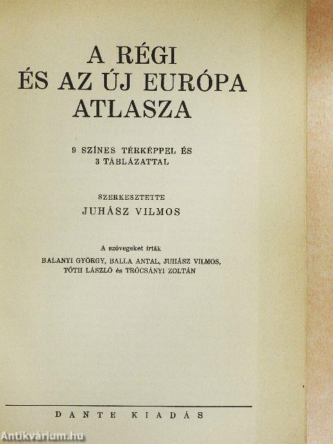 A régi és az új Európa atlasza