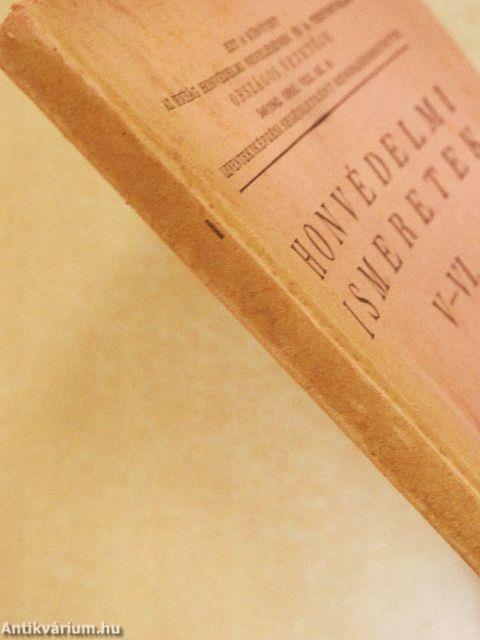 Honvédelmi ismeretek V-VI.