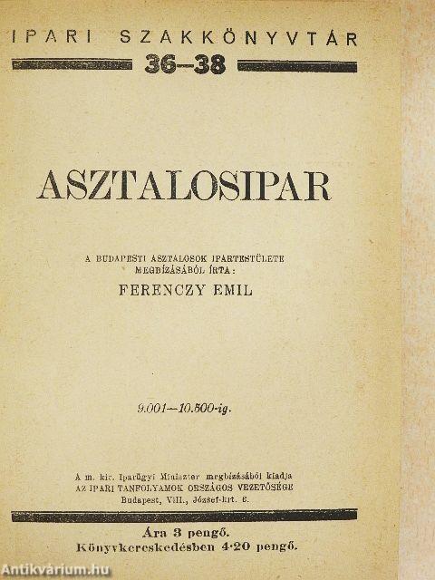 Asztalosipar