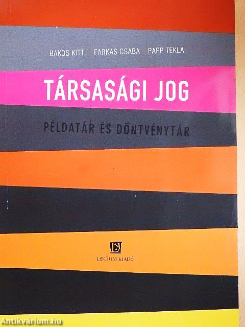 Társasági jog