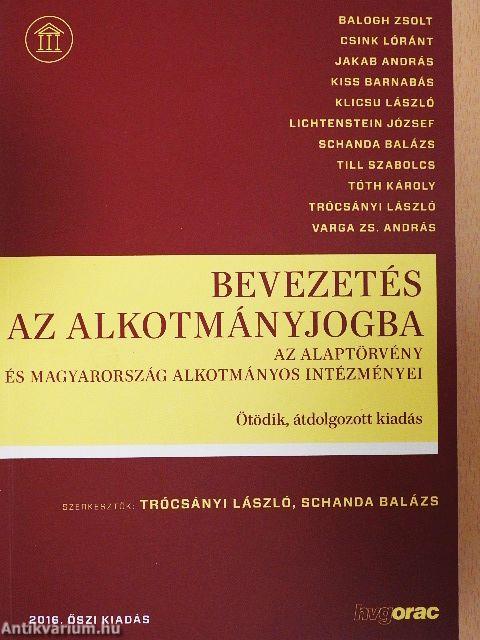 Bevezetés az alkotmányjogba