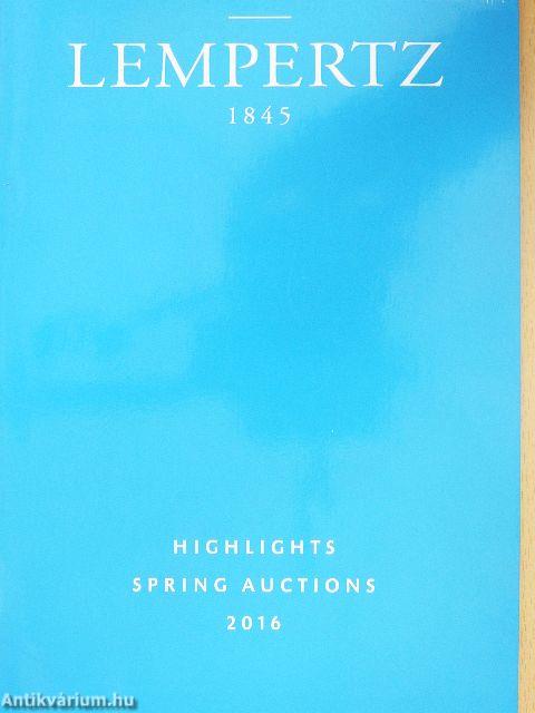 Lempertz 1845 - Highlights - Spring Auctions 2016