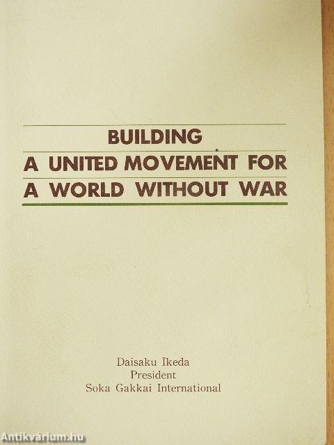 Building a united movement for a World without War