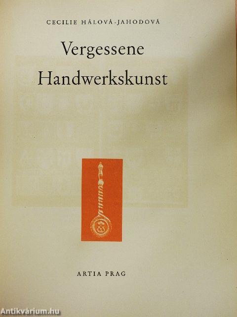 Vergessene Handwerkskunst