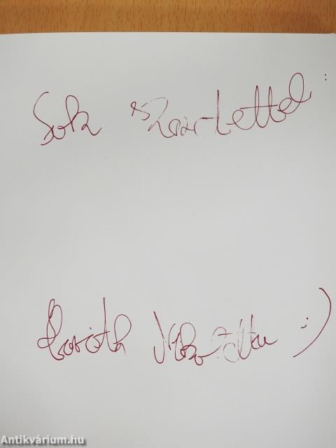 LéleKöltő (dedikált példány)