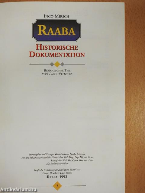 Raaba (dedikált példány)