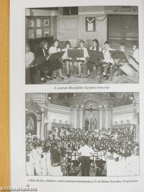 Zenei élet Ózdon (dedikált példány)