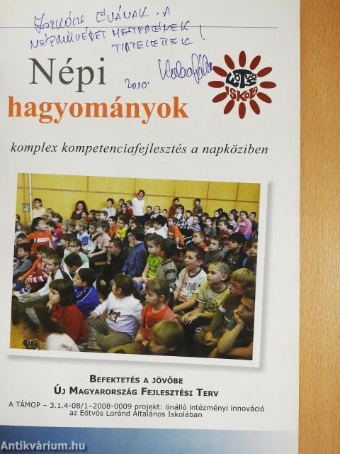 Népi hagyományok (dedikált példány)