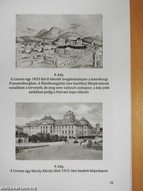 Az Egri Főegyházmegyei Könyvtár az ezredfordulóig (dedikált példány)