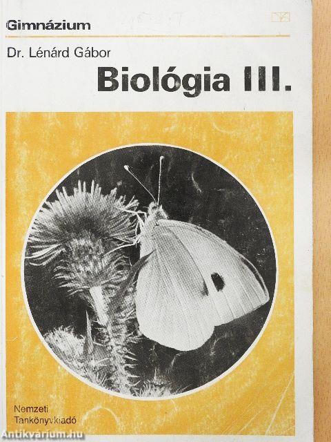 Biológia III.
