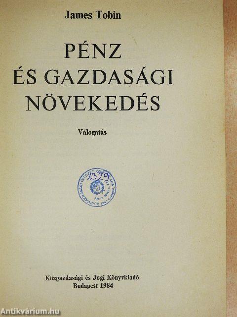 Pénz és gazdasági növekedés