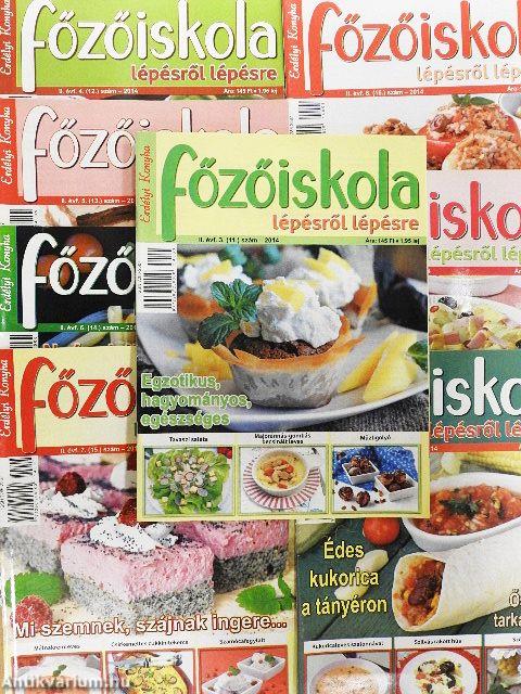 Erdélyi konyha - Főzőiskola lépésről lépésre 2014. (nem teljes évfolyam)