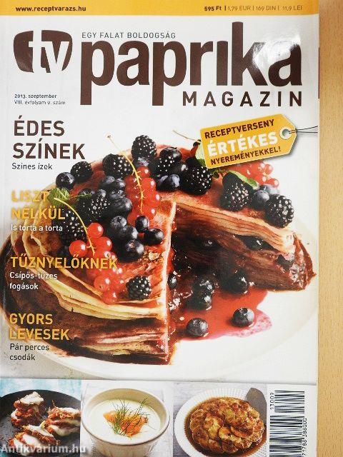 TV Paprika Magazin 2013. szeptember