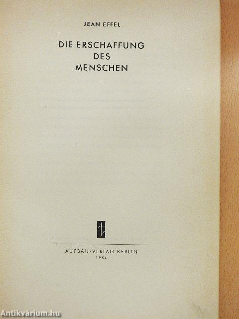 Die Erschaffung des Menschen