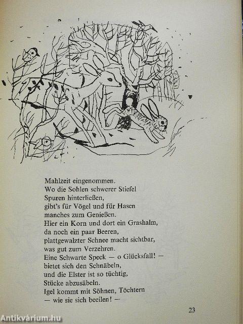 Die Vögel auf dem Weihnachtsbaum