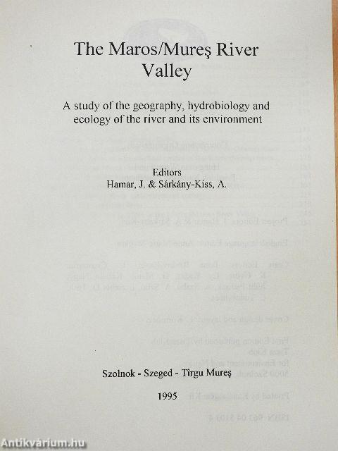 The Maros/Mures River Valley