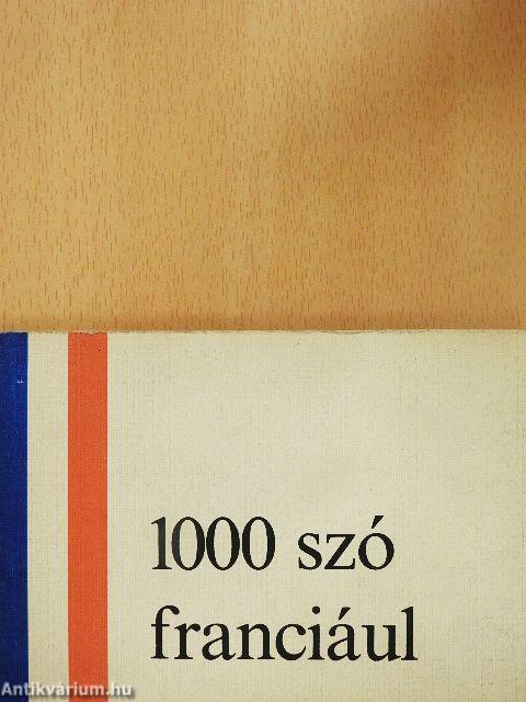 1000 szó franciául