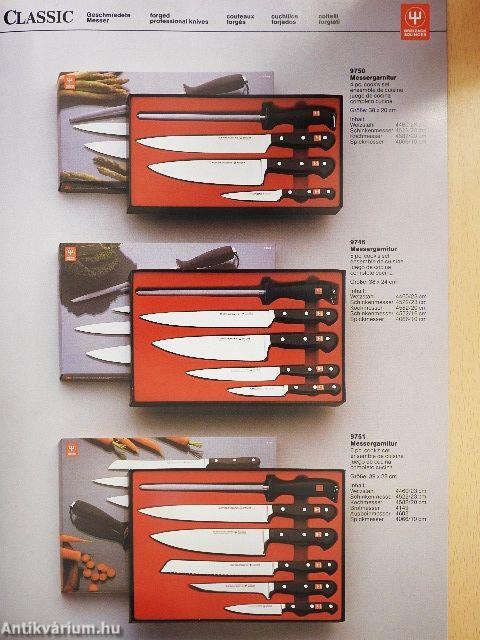 Rostfreie Haushalt- und Berufsmesser