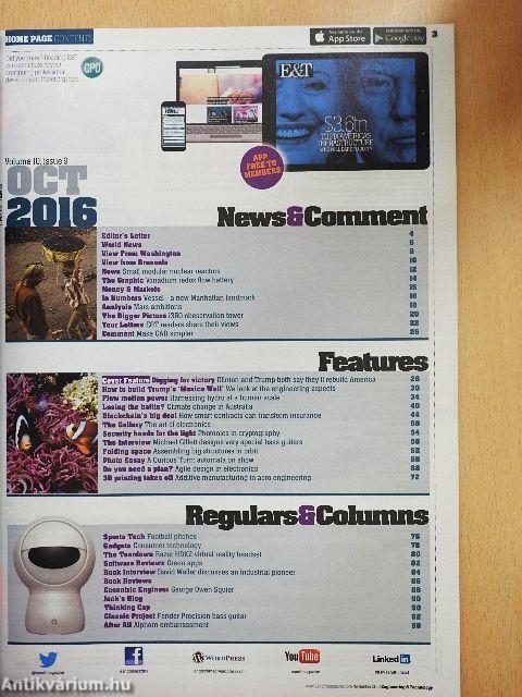 E&T Engineering Technology Magazine November 2016